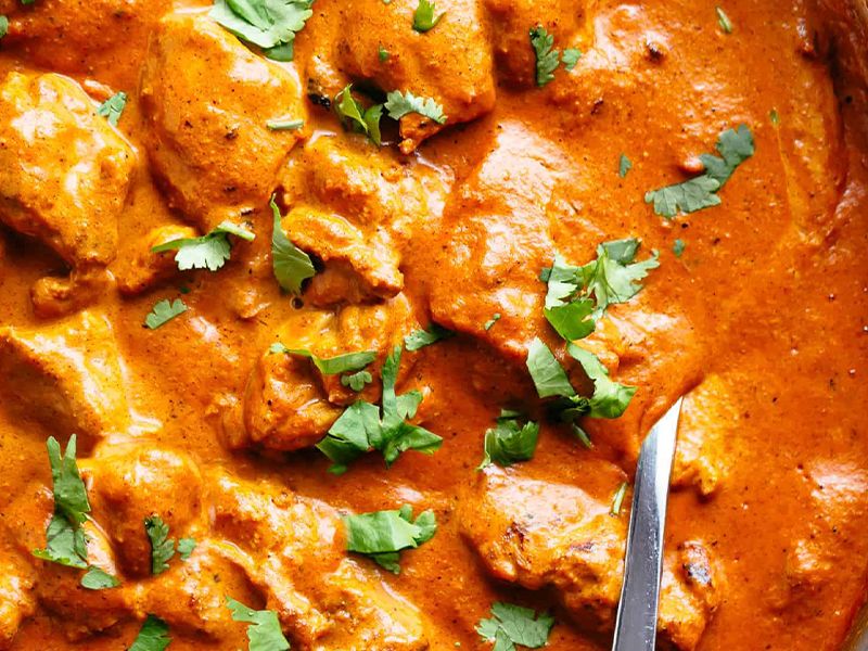 Indian Beef With Curry And Masala