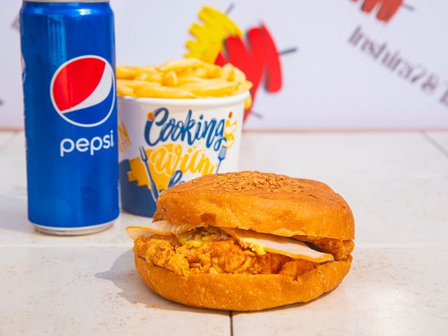 Combo Cordon Bleu Sandwich Kaiser Bread Offer