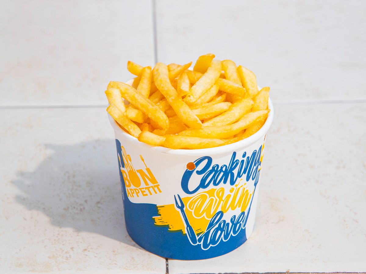 Potato Fries Fried