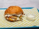 Chicken Shawarama Kaiser Bread