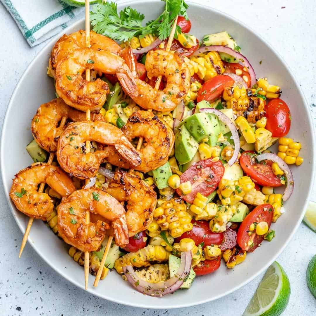 Shrimpo Avocado Salad
