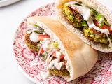 Classic falafel sandwich