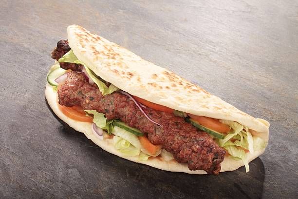 Charcoal Grilled Kofta Saroukh