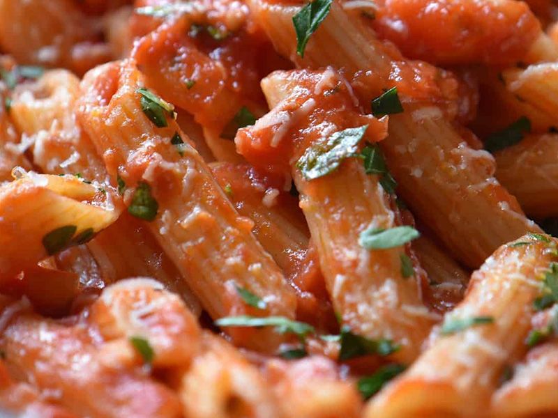 Italian Arrabbiata Pasta