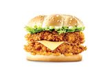 Round Chicken Zinger Sandwich