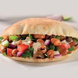 Foul With Salad Sandwich