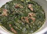 Molokhia With Meat Casserole