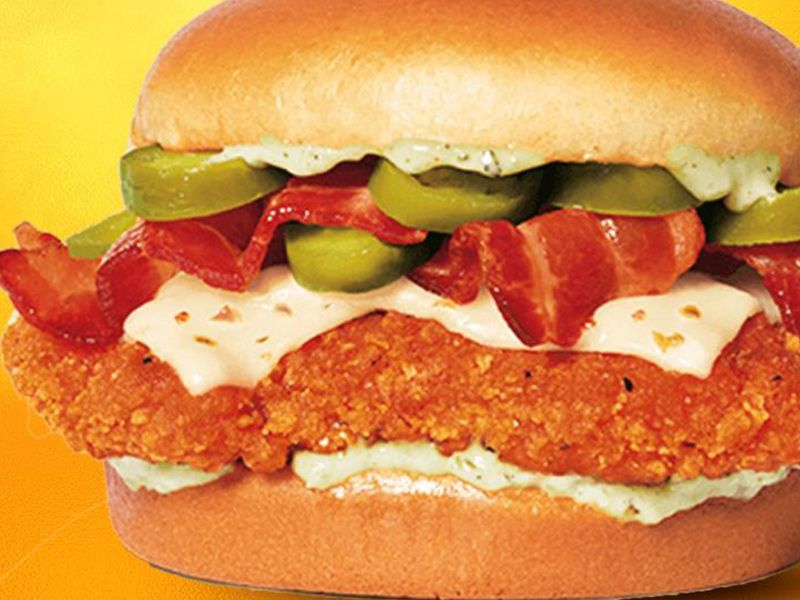 Chicken With Jalapeno Sandwich