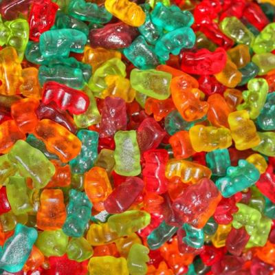 Jelly Bottles Fruits