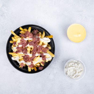Beef Bacon Cheesy Popcorn