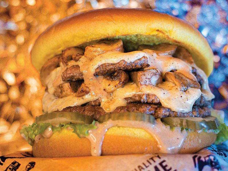 Juicy Mushroom Sandwich