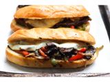 Mushroom Fajita With Chesse Sandwich