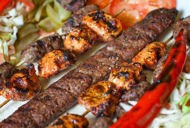 Shish Tawook And Kofta Meal