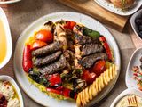 Kofta And Taouk With Smoked Rice