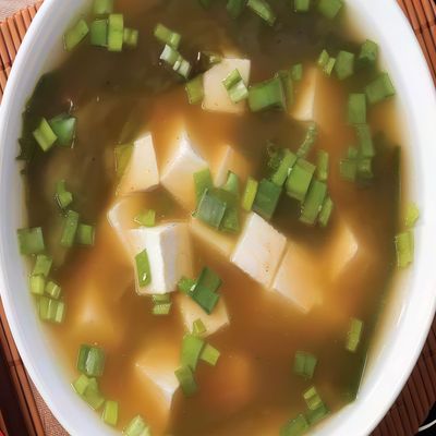 Spicy Shrimp Miso Soup