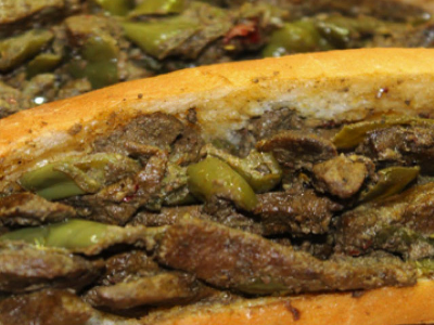 Liver Slices Sandwich