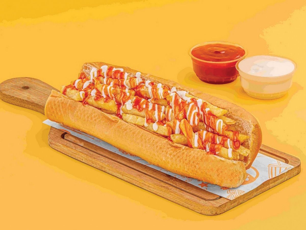 Ketchup Tomeya Potatoes Sandwich