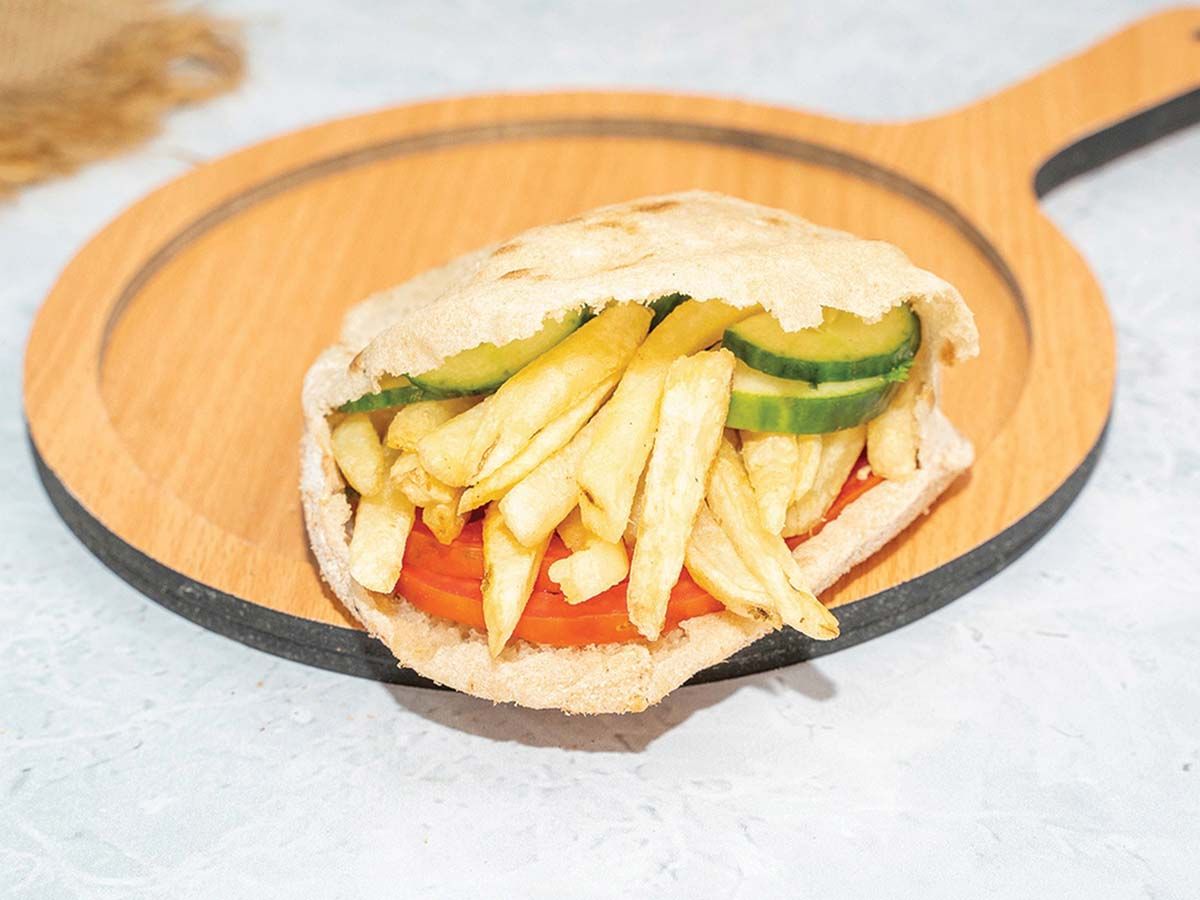ketchup potato sandwich