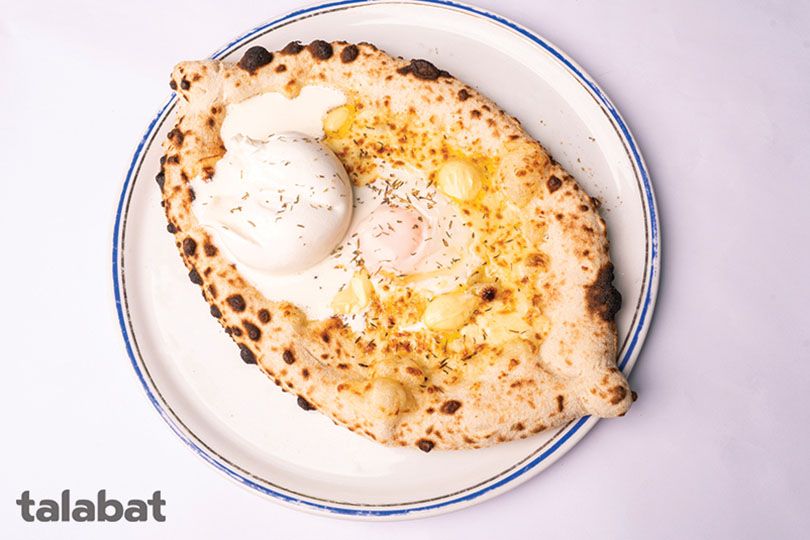 Khashapuri Burrata