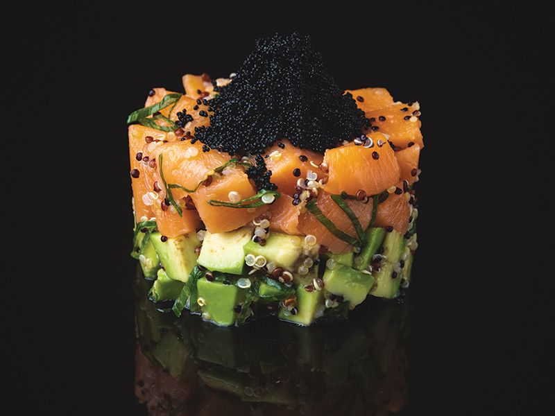 Kinoi Salmon Tartar