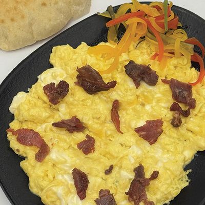 Scrambled Kiri Pastrami