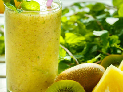 Kiwi With Pineapple Cocktail