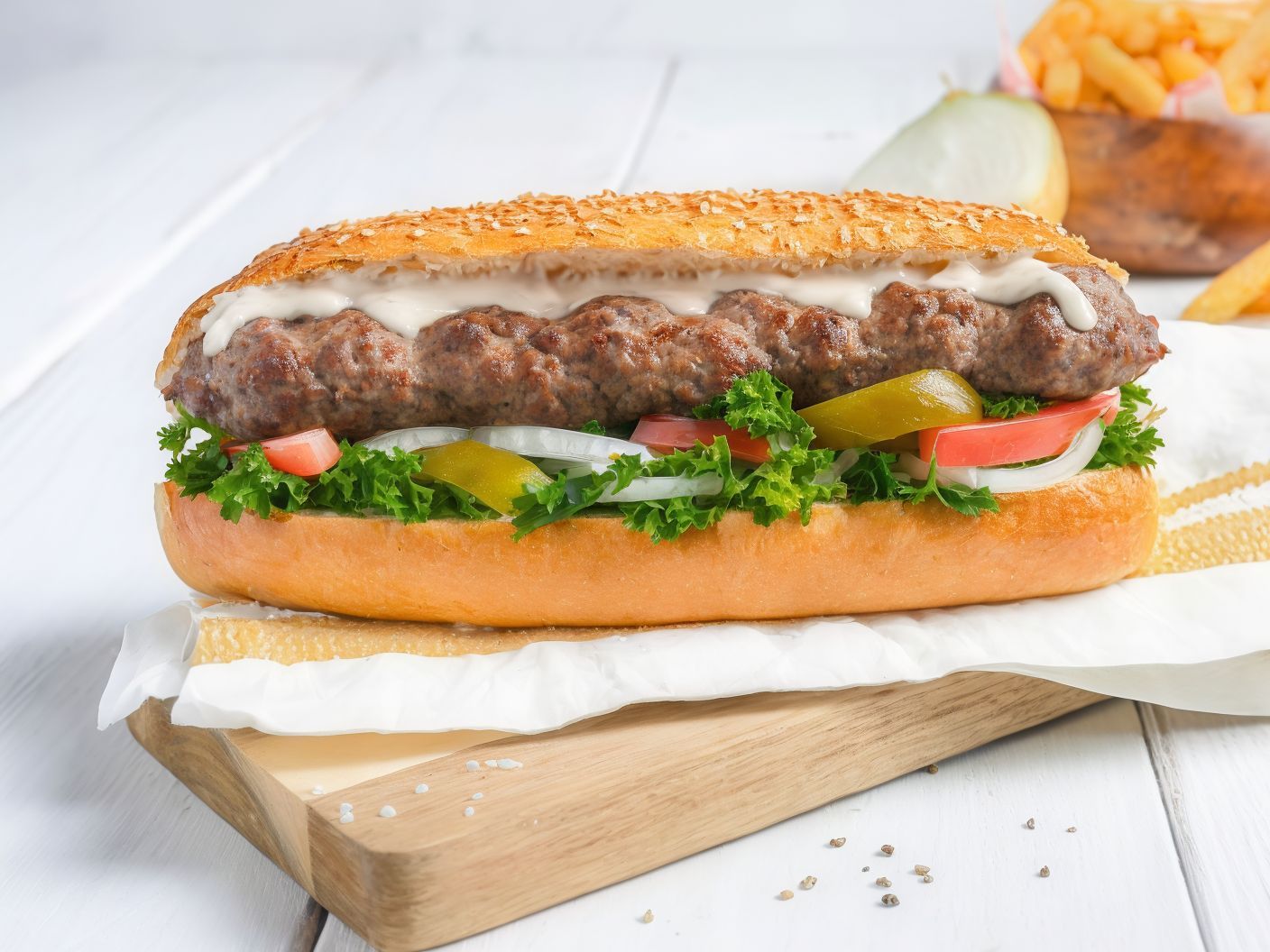 French Kofta Sandwich