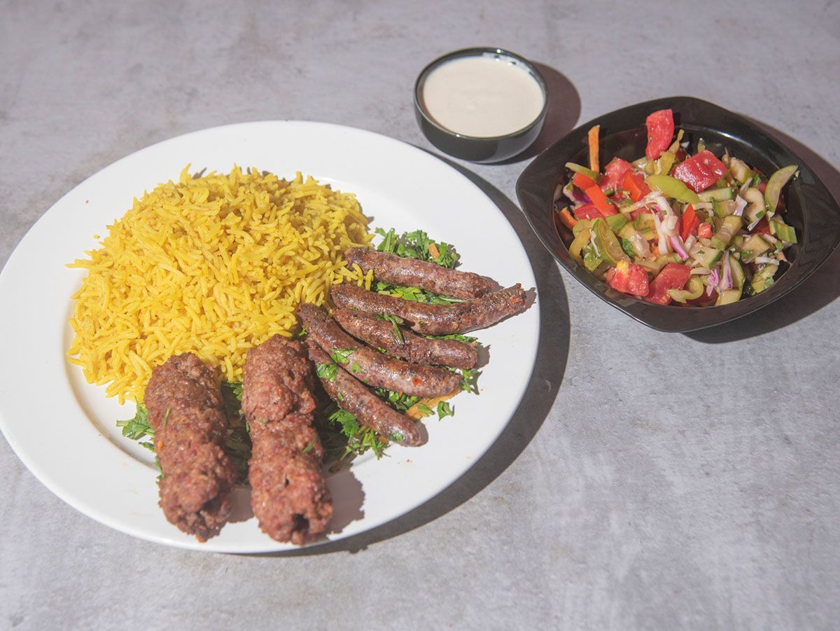 Kofta And Oriental Sausage Meal