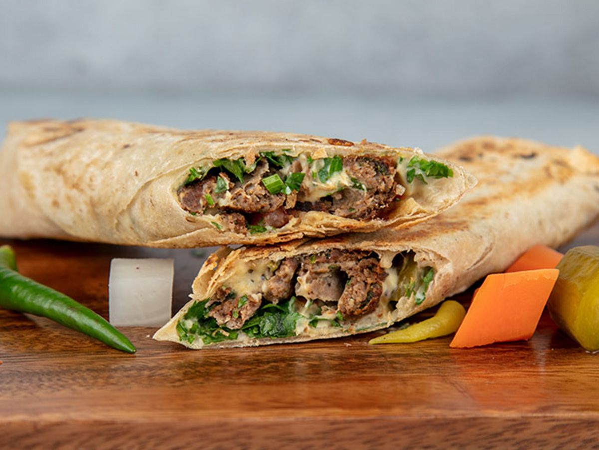 Kofta Twister sandwich