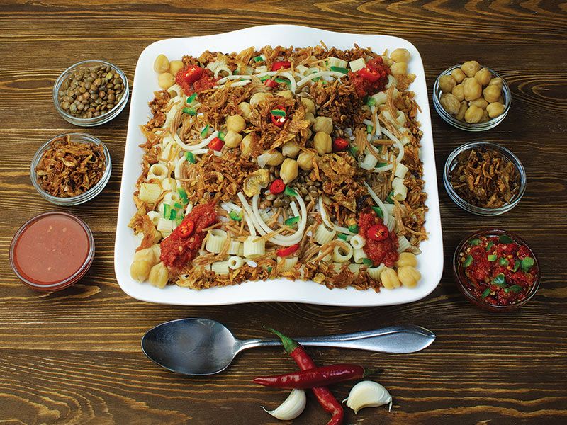 Medium Koshary Plate