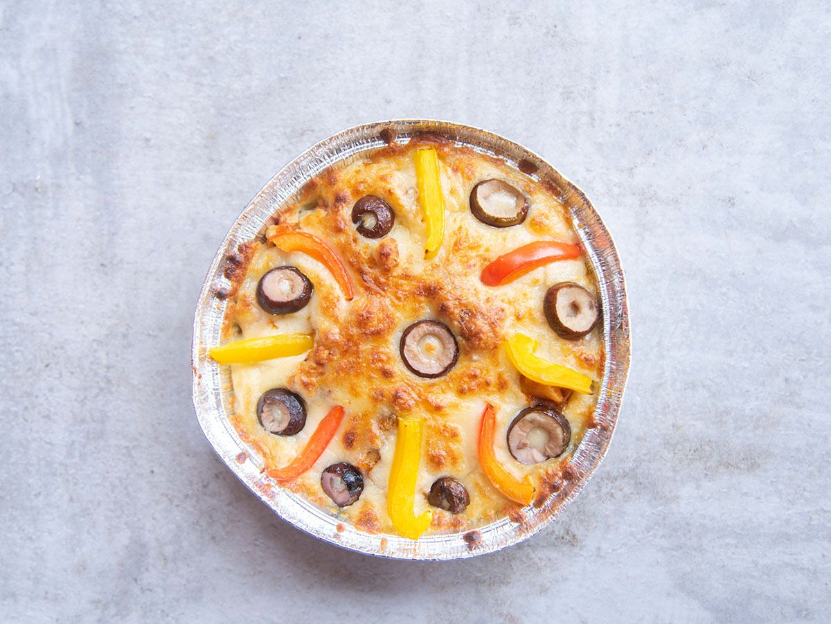Liver And Mozzarella Cheese Casserole