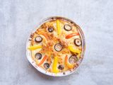 Liver And Mozzarella Cheese Casserole