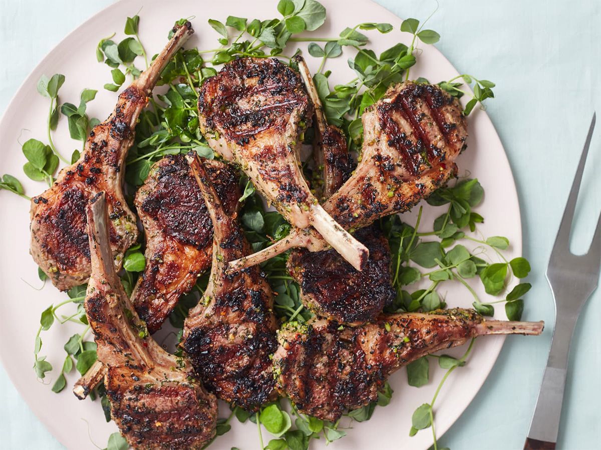 Half a kilo of Ribs lamb chops