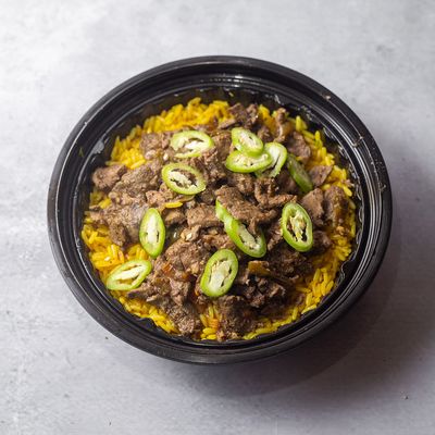 Alexandrian liver with rice