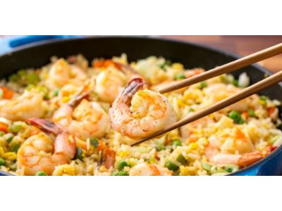 Sayadaia Rice With Shrimp