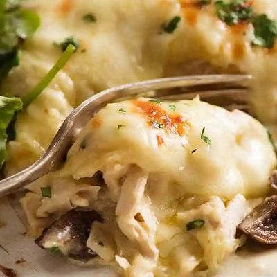 Chicken lasagna