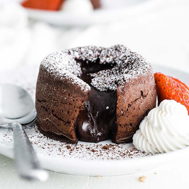 Lava Brownies