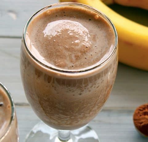 Banana Juice With Chocolate