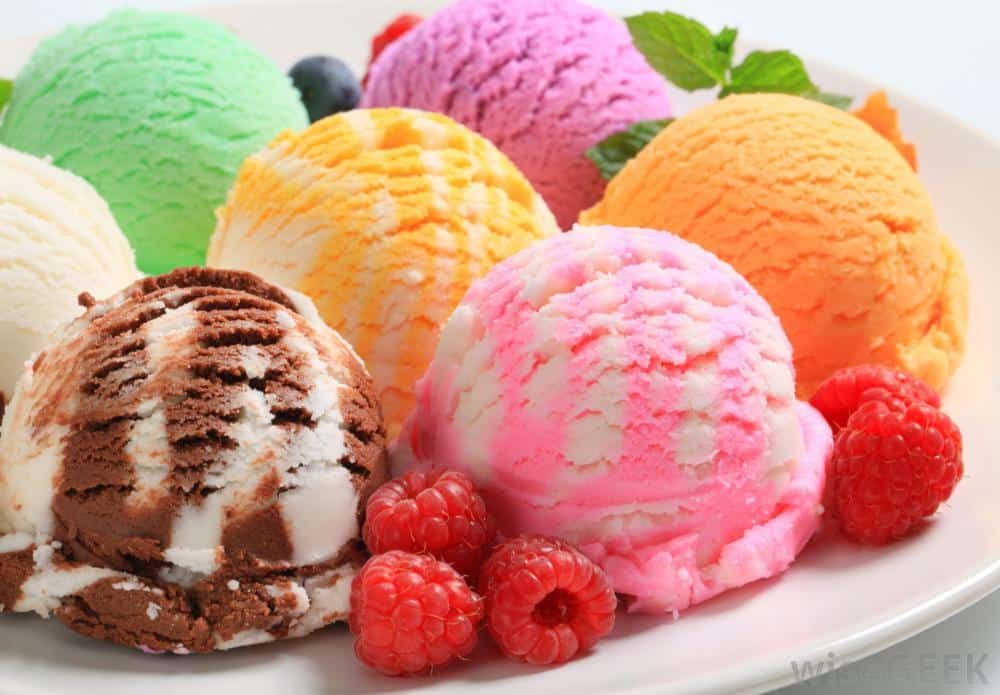 Sour Candy Sticks Ice Cream