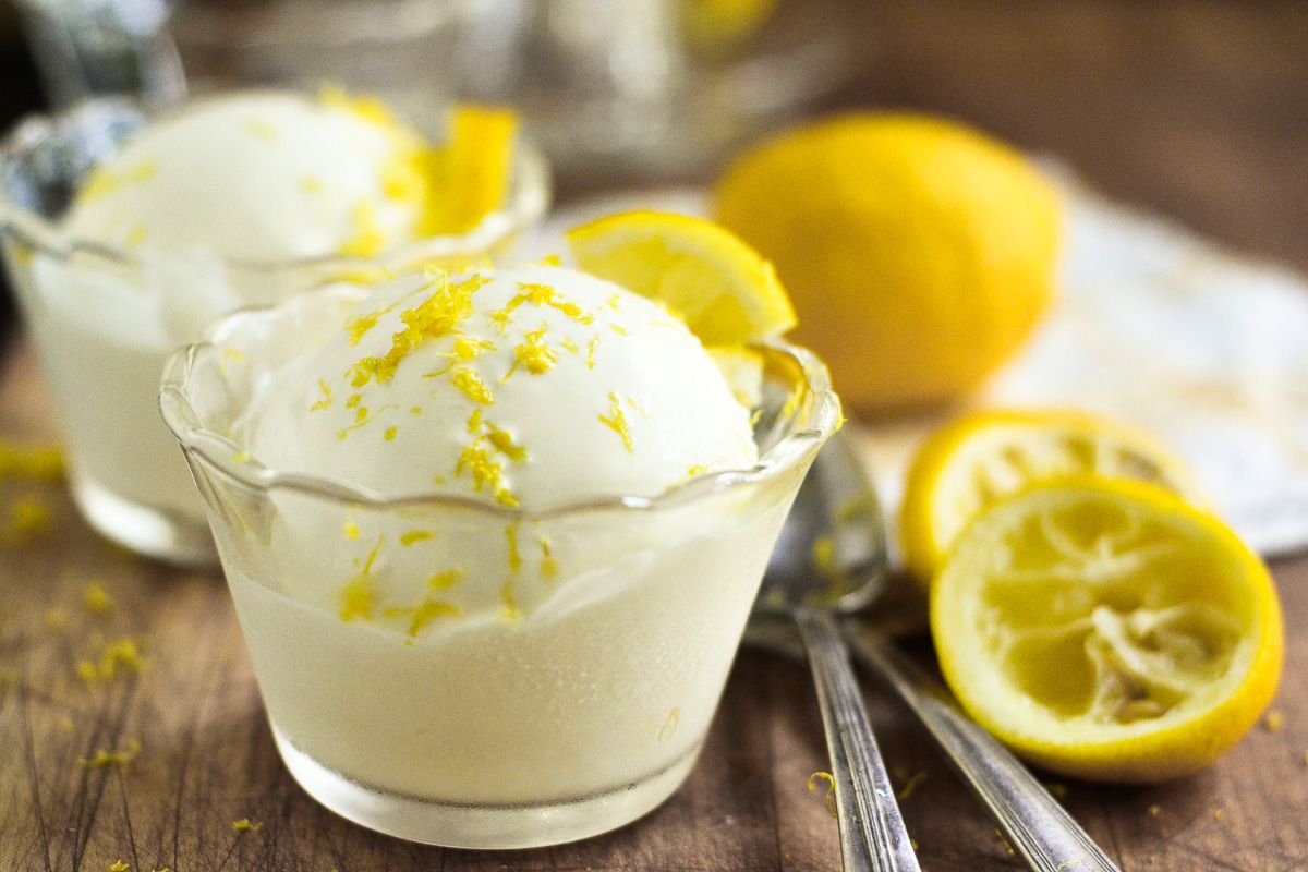 Lemon Ice Cream