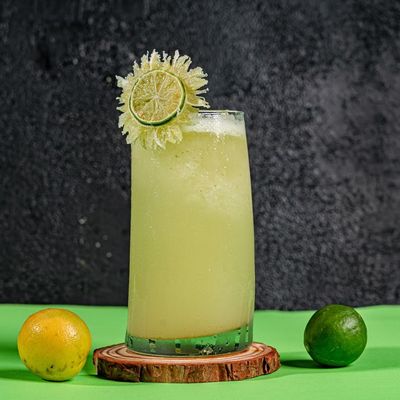 Fresh Lemon With Milk Juice