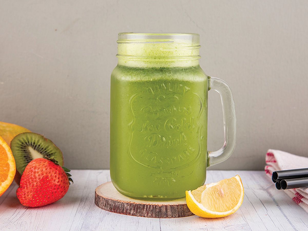 Lemon mint juice