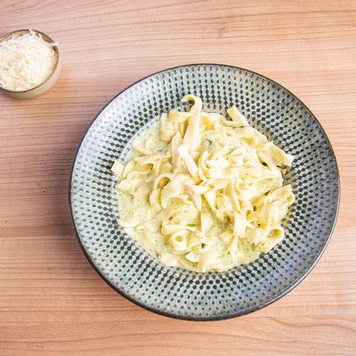 Tagliatelle with Lemon Cream Sauce