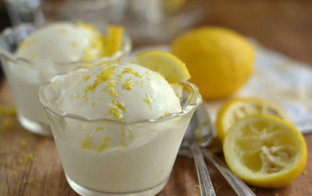 Lemon Ice Cream