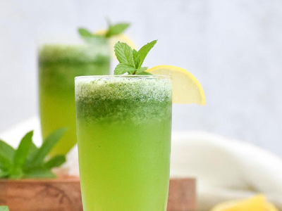 Lemon With Mint Juice