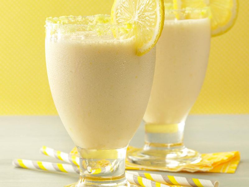 Lemon Juice With Milk
