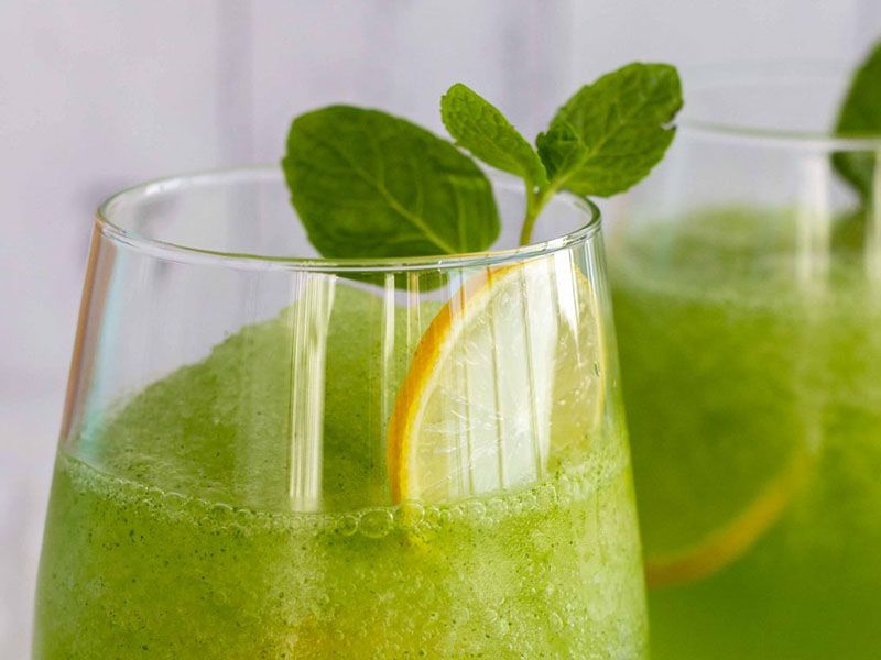 Lemon With Mint Juice