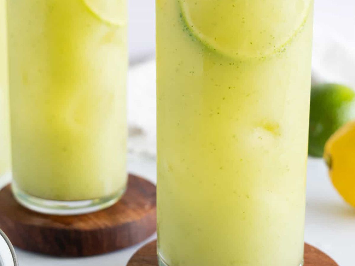 lemon mint juice