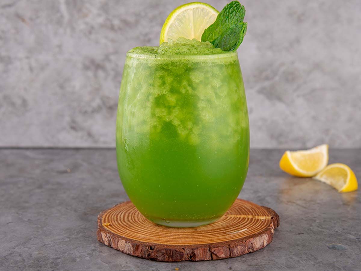 Lemon mint smoothie
