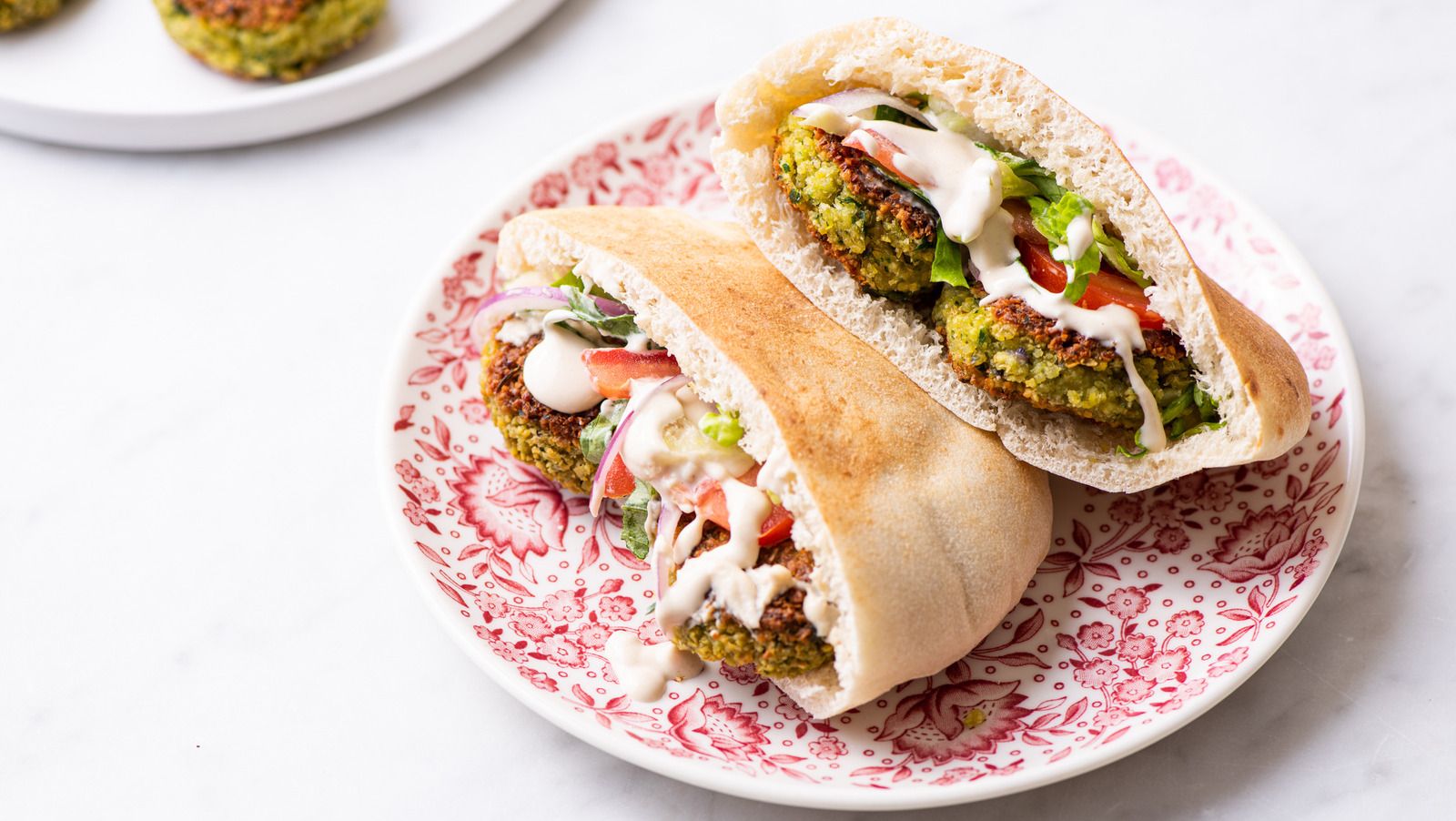falafel with Cheese sandwich